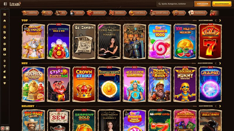 Lizaro Casino: Online Speelplek voor Nederlandse Spelers met Veilig Inloggen