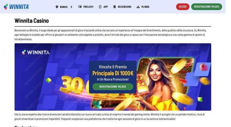 Winnita casinò - Il Gioco della Vita: Scopri gli Appuntamenti Imperdibili del Weekend in Italia Winnita casinò - Il Gioco della Vita: Scopri gli Appuntamenti Imperdibili del Weekend in Italia